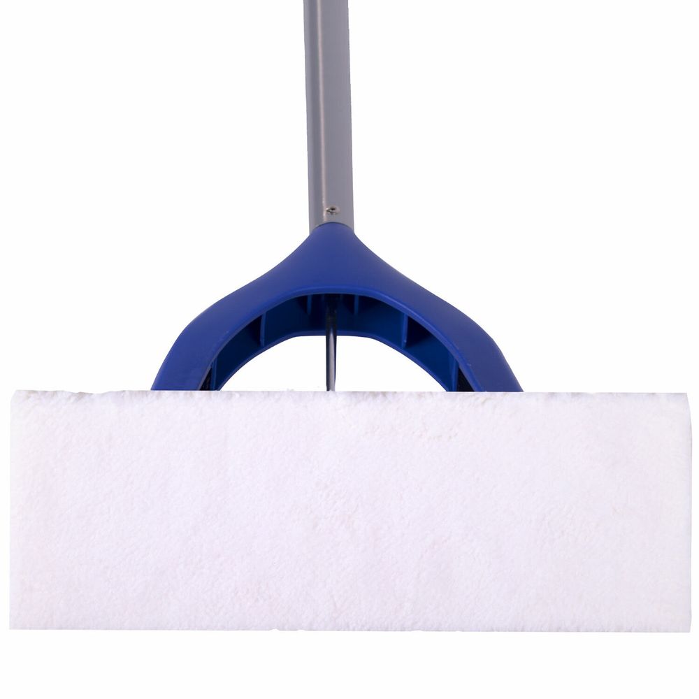 Швабра самоотжимная, механизм "Бабочка", насадка спонж/микрофибра 26 см, телескопический черенок 115 см, LAIMA, 601468