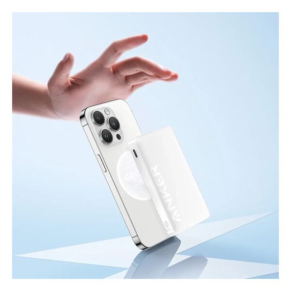 Внешний аккумулятор Anker 334 Maggo Powercore 10K (A1642H21) белый