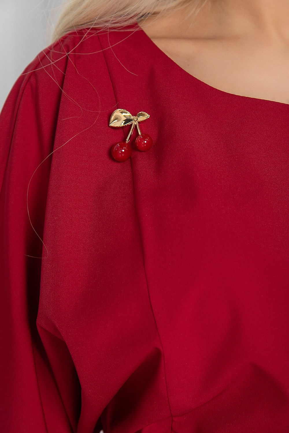 Платье Воздушный полёт (бордовое) П12475-15 LT Collection