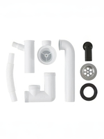 Пластиковая техническая раковина COMPACT WHITE