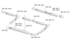 Коннектор Italline WSO 24BL black