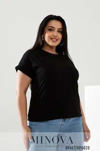 Футболка 6020-черный Minova