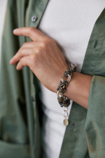 HMG 1132 G Браслет королевское плетение арт.1190