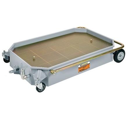 Подкатная ванна 95 л. для слива отработанного масла с быстроразъемным соединением, ECODORA (Италия)