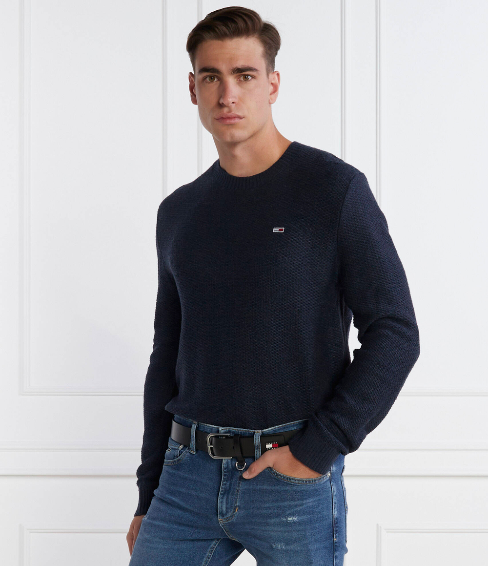 Свитер STRUCTURED Tommy Jeans - темно-синий(DM0DM15060)