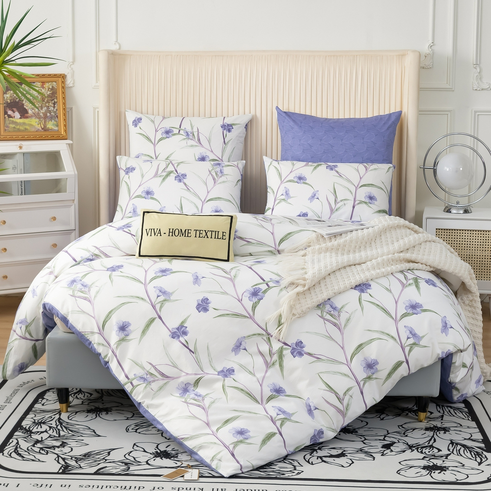 Комплект постельного белья Делюкс Сатин 100% хлопок L604