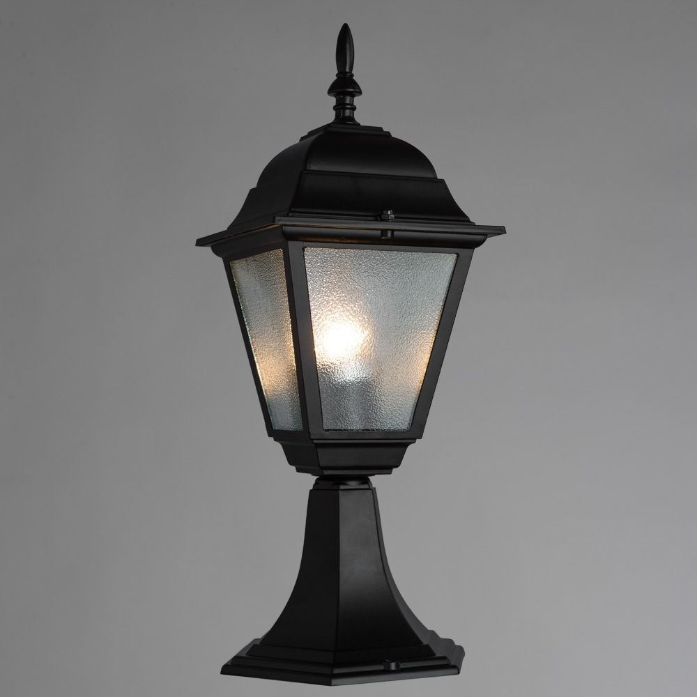 Уличный наземный низкий светильник Arte Lamp A1014FN-1BK