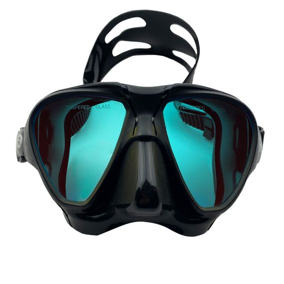 Маска с просветленными линзами Scorpena R черная