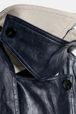 ZW COLLECTION ИСКУССТВЕННАЯ КОЖА ОVERSIZE ТРЕНЧКОТ - ZARA