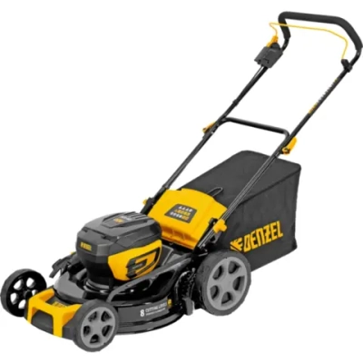 Газонокосилка аккумуляторная DENZEL DLM-460 40В (2 x 4 Ач, ЗУ) нож 46 см, 58911