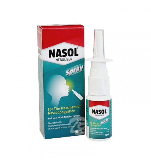 Эффективный спрей для облегчения симптомов насморка Nasol Nebuliser Spray