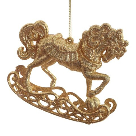 GAEM Украшение новогоднее "Лошадка", L11 W2,5 H9,5 см