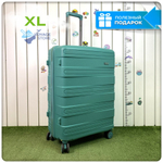 Большой чемодан  Mironpan Model 11271, Бирюзовый