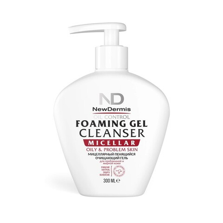 Мицеллярный пенящийся очищающий гель для жирной и проблемной кожи Oil Control