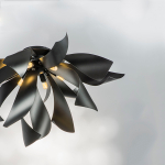 754167 Люстра TURBIO 6х6W (led) G9 ЧЕРНЫЙ