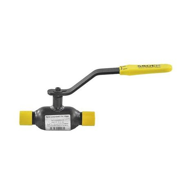 Кран шаровой сталь 09Г2С 11с10фт Ду 20 Ру16 п/привар L140мм BROEN КШТ 60.002.020.А.16