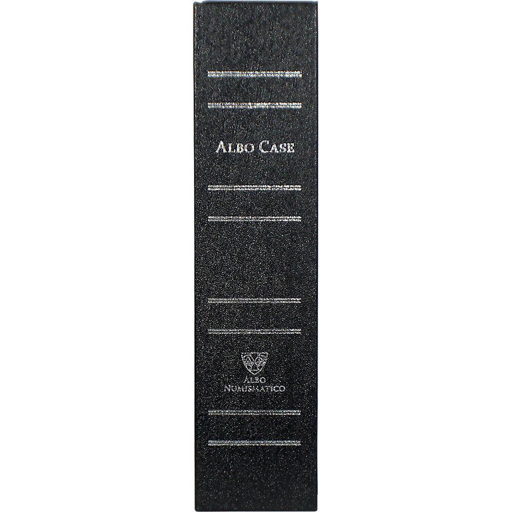 Albo Case (Альбо Кейс) на 4 кассеты (на 48 капсул). Без капсул. Черный Albo Numismatico