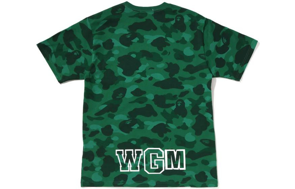 A Bathing Ape Color Camo Shark Tee