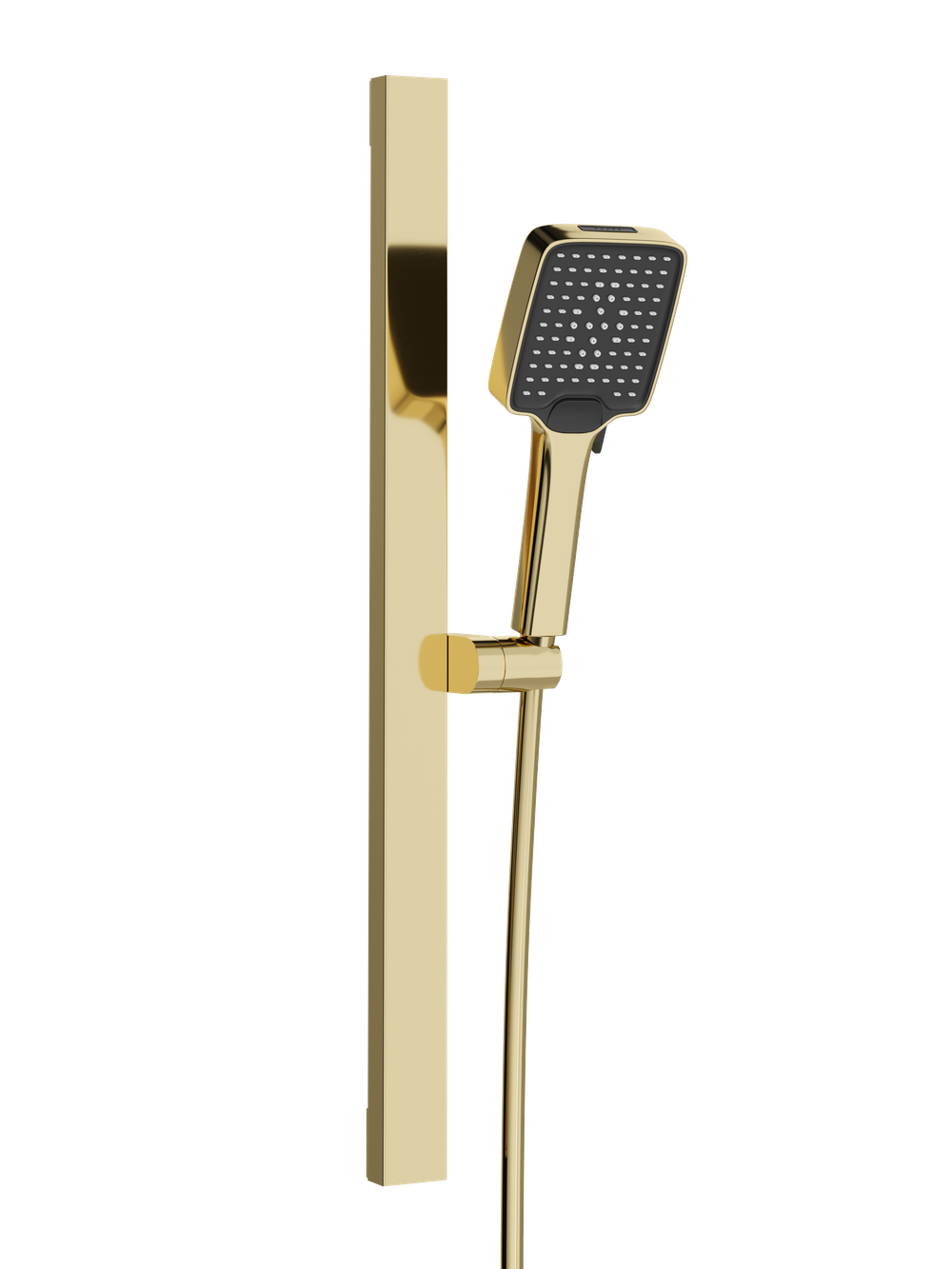 Смеситель для ванны с душем STWORKI Эстерсунд S31100GG + Душевой гарнитур Ольборг S20190GG, глянцевое золото