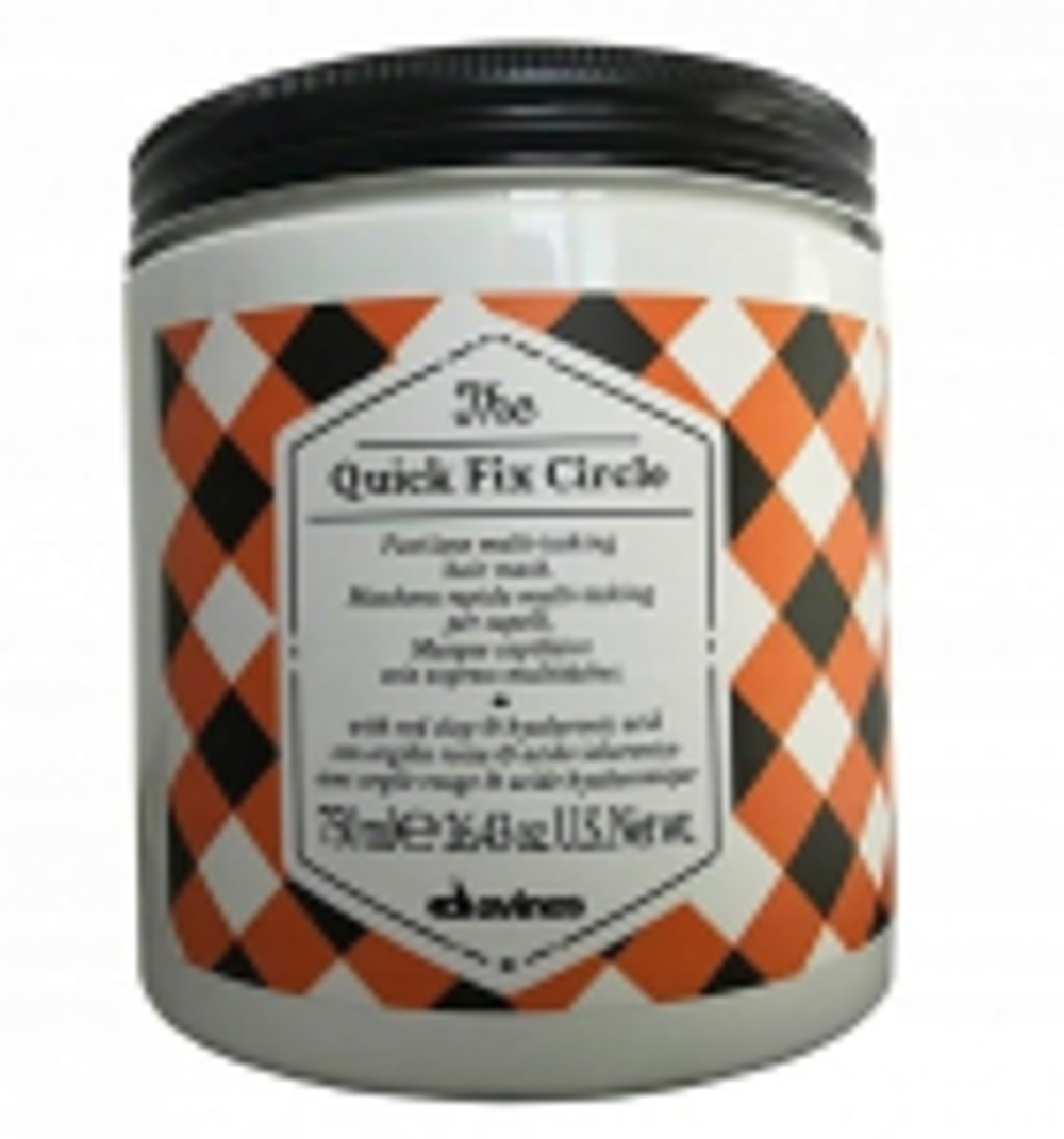 Маска для мгновенного увлажнения и разглаживания структуры волос Davines Quick Fix Circle Hair Mask 750 мл