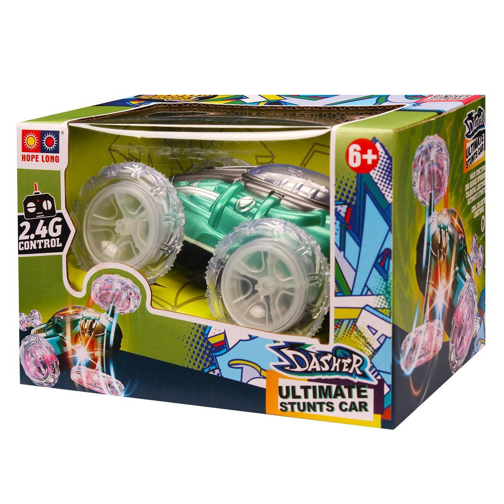 Машина трюковая на РУ, коробка 999G-28ES