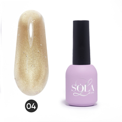 SoLa Гель-лак Bubble Cat 04 Кошачий глаз, 10мл
