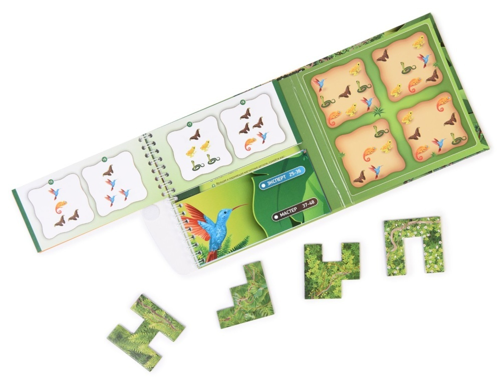 Логическая, магнитная игра для путешествий «Тропики»