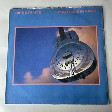 Винтажная виниловая пластинка LP Dire Straits Brothers In Arms (Россия 1992) Money For Nothing