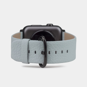 Ремешок кожаный для Apple Watch 40/41mm Classic голубого цвета