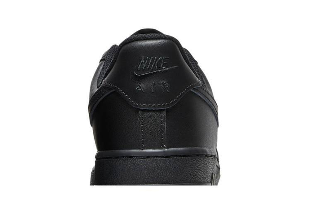 Кроссовки Nike Air Force 1 Low Triple Black (Женская размерная сетка)