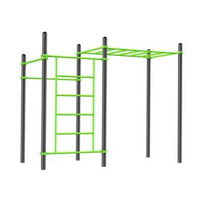 W218 Воркаут (3 перекладины, шведская стенка, рукоход классический) ZAVODSPORTA