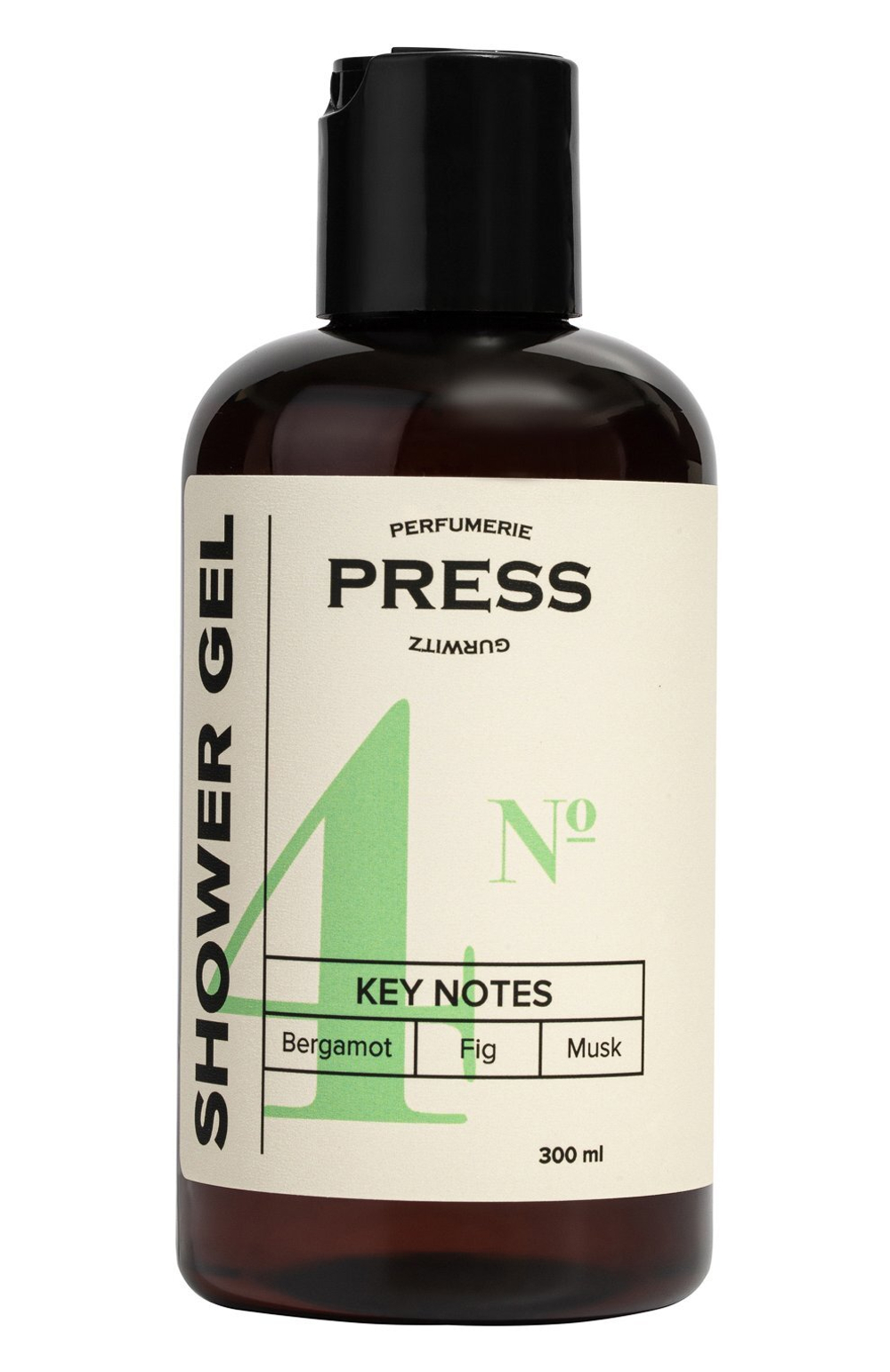 Гель для душа №4  300 мл PRESS PGPR4002