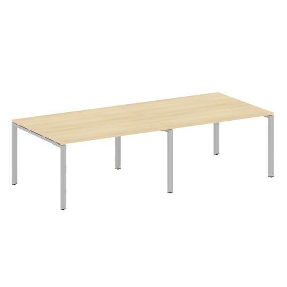 Метал Систем Переговорный стол (2 столешницы) на П-образном м/к БП.ПРГ-2.3