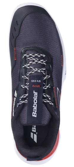 Теннисные кроссовки Babolat SFX Evo Clay - black/fiesta red