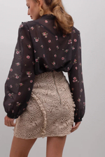 Блейзер из шелкового батиста на пуговицах