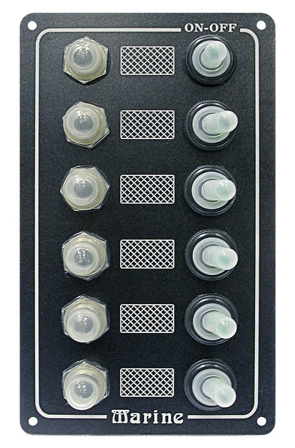 Панель выключателей для судна, 6 тумблеров (10247865)