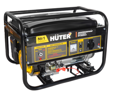 Портативный бензогенератор HUTER DY3000LX - [2,5 кВт / 220V] эл. старт