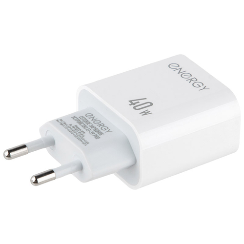 Сетевое зарядное устройство Energy ET-39 PRO, белый