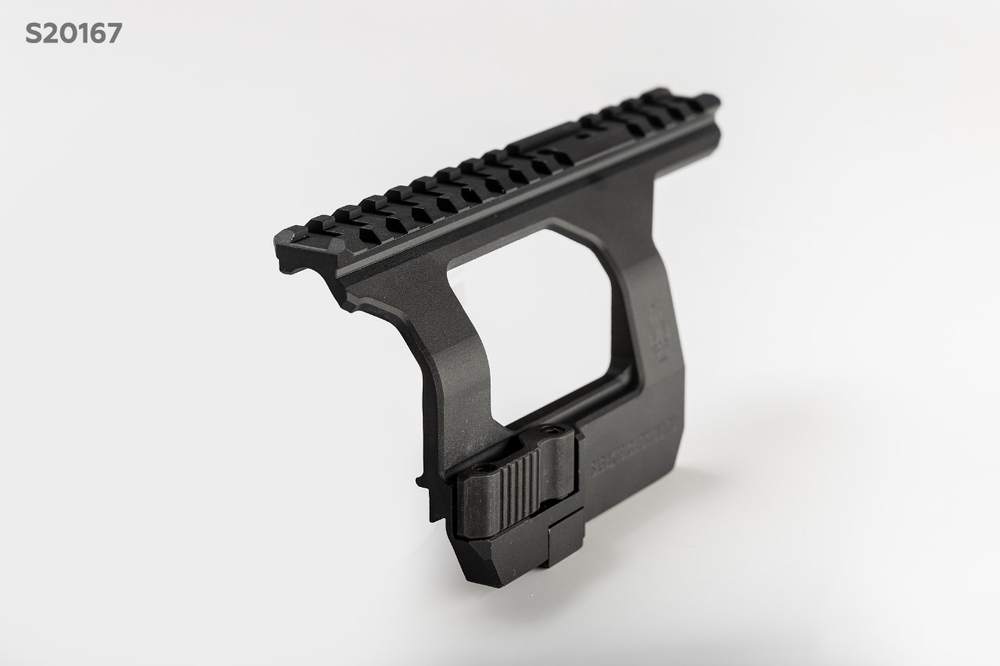 Кронштейн боковой SAG Arkon Arma Fortuna Weaver быстросъемный с выносом для крепления оптических прицелов на АК, Сайга, Вепрь (S20167)