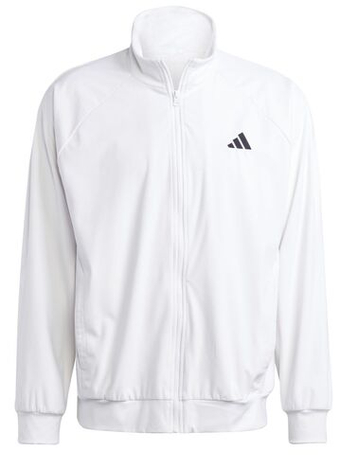 Мужская теннисная кофта Adidas Vel Jacket Pro - белый