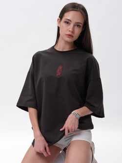 Футболка ВЗГЛЯД "Любовь" Графит