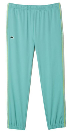 Мужской теннисный костюм Lacoste Tennis High Neck Jogger Set - light green/green/white/yellow