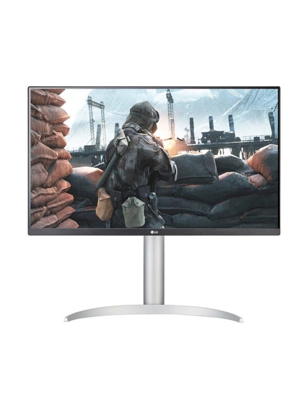 LCD LG 27" 27UP650K-W {IPS 3840x2160 60Hz 5ms 400cd 1200:1 2xHDMI2.0 DisplayPort1.4 3xUSB3.0 FreeSync VESA}