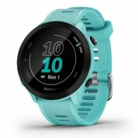 Смарт-часы Garmin forerinner 55  с бирюзовым ремешком