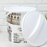 Ведро 14л с крышкой "Венеция"