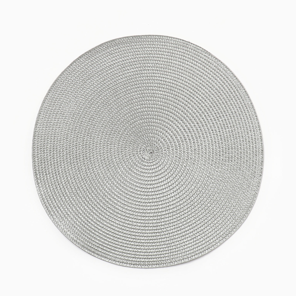 Салфетка сервировочная Классика d 38 см (тёмно-серый)