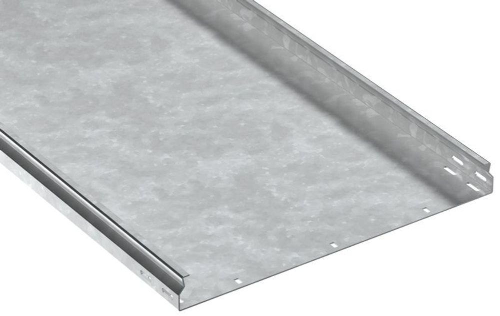 Лоток листовой неперфорир. 50х500 L2500 сталь 1.5мм HDZ ESCA 7 IEK CLN10-050-500-150-D25-HDZ