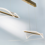 731323 Люстра VARESE 35W LED 3628LM 360G ЗОЛОТО 3000K