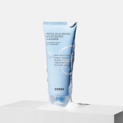 Увлажняющая пенка для умывания с витамино B5 Cosrx Hydrium Triple Hyaluronic Moisturizing Cleanser 150 мл