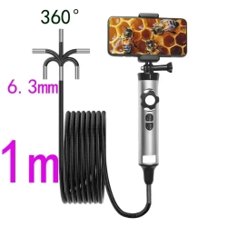 Автомобильный эндоскоп 6.3мм поворот 360 степень/1m